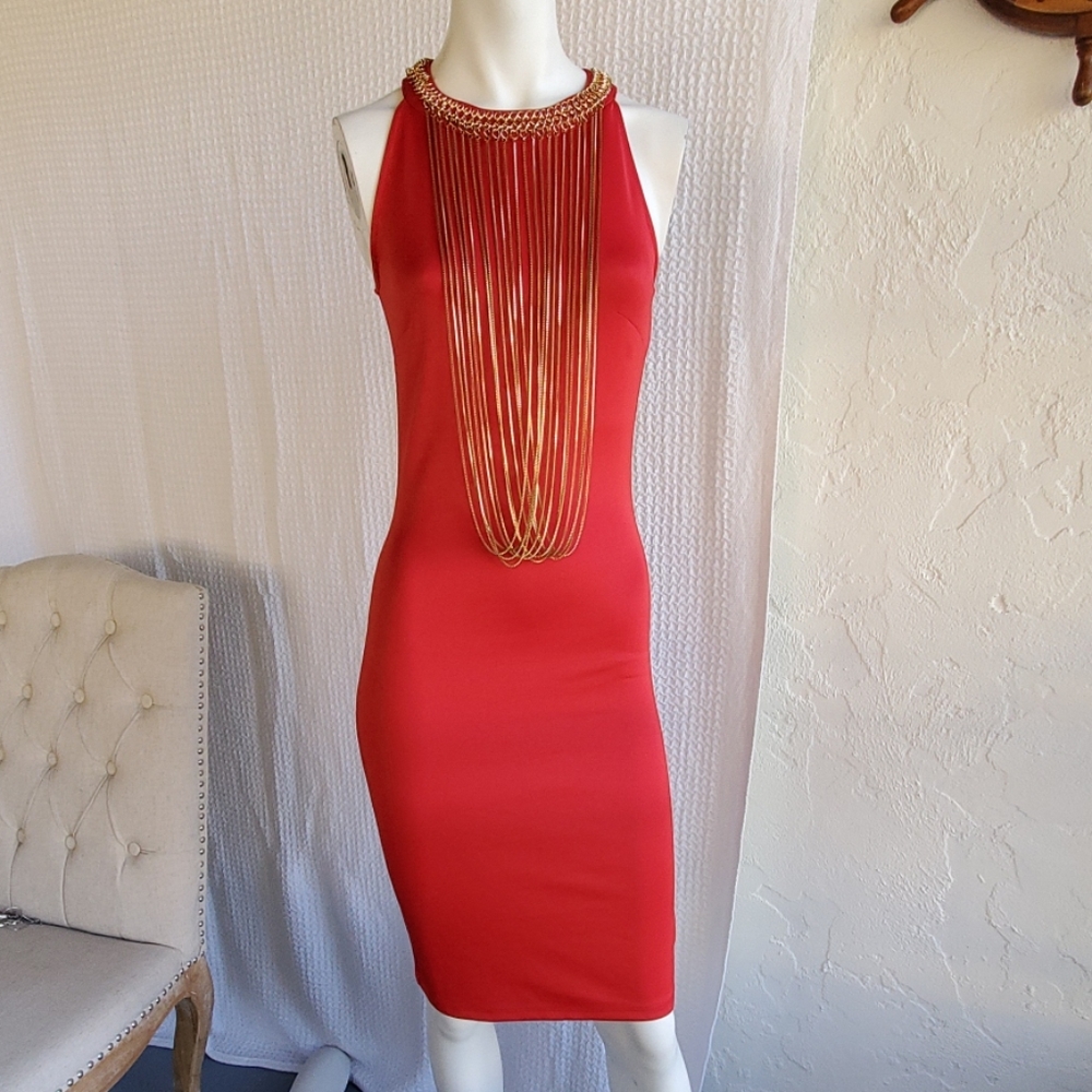 Miss Avenue red dress sz. S